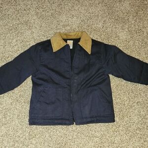 Gymboree Navy Jacket with Tan Accents